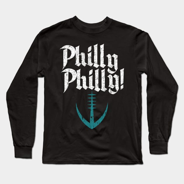 Philly Philly Shirt | Philly Dilly T-Shirt | Funny Philadelphia Eagles Gift Long Sleeve T-Shirt by bashkisupply